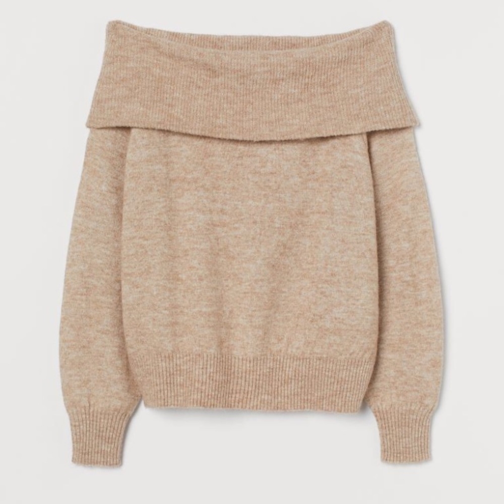 H&M Off-the-shoulder Sweater
